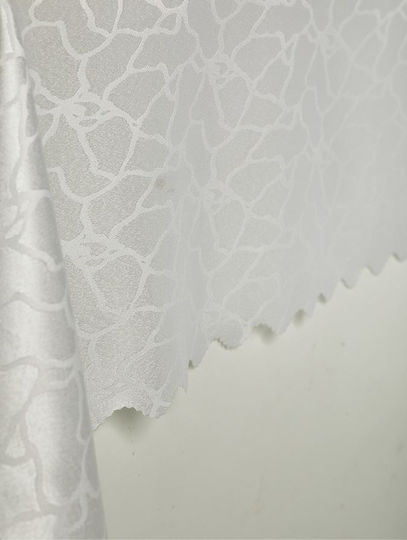 Whitegg Покривка За Маса Устойчива На Петна Бяла 140x220см