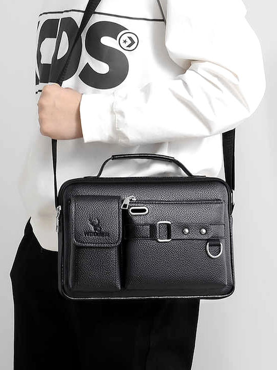 Herren Bum Bag Taille Schwarz