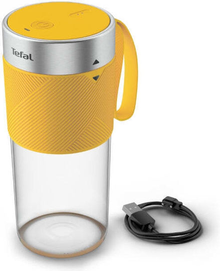 Tefal Lightmix Μπλέντερ με Κανάτα Tritan 300 ml Κίτρινο