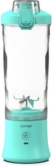 Sponge Μπλέντερ με Πλαστική Κανάτα 600 ml Πράσινο