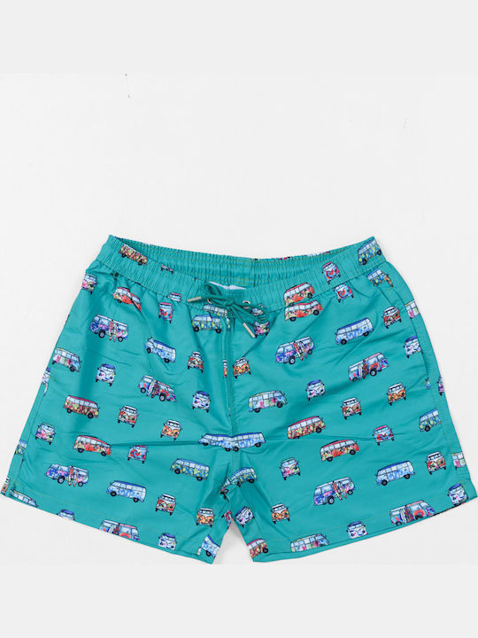 Men's Swimwear Bermuda Mint Green