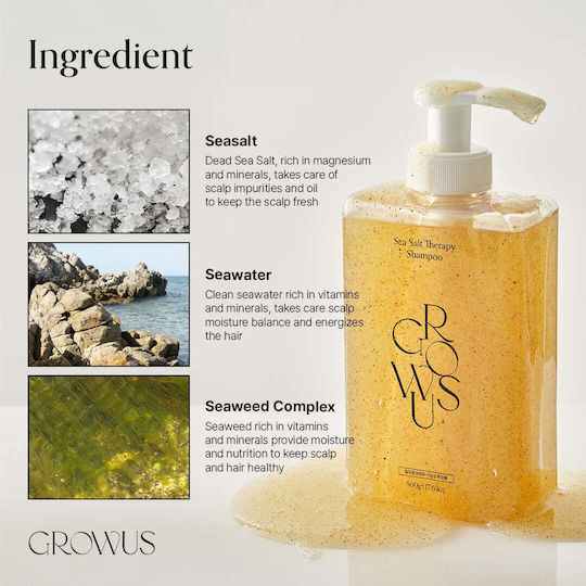 Growus Σαμπουάν κατά του Κνησμού 500ml