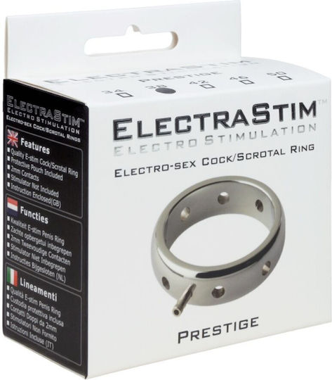 Electrastim Δαχτυλίδι Πέους Μεταλλικό Γκρι