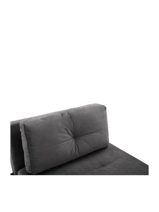 Constance Schlafsessel Samt Grey 95x92x66cm