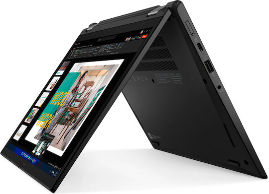 Lenovo ThinkPad L13 Yoga Gen 3 (Intel) 13.3" IPS FHD+ Touchscreen (i5-1235U/16GB/1TB SSD/Windows 11 Pro) (Английски (САЩ) Клавиатура)