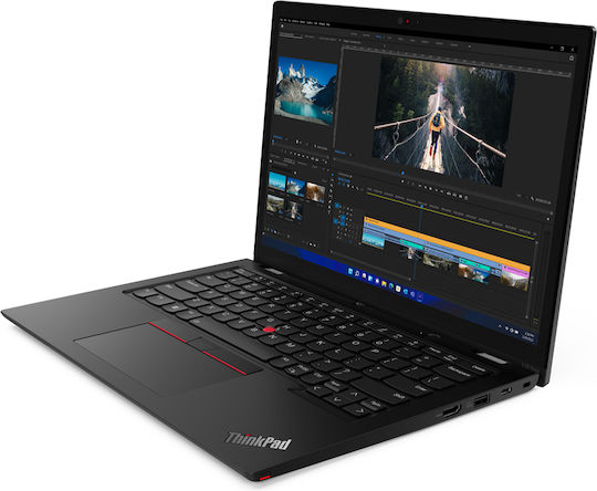 Lenovo ThinkPad L13 Yoga Gen 3 (Intel) 13.3" IPS FHD+ Touchscreen (i5-1235U/16GB/256GB SSD/Windows 10 Pro) (Английски (САЩ) Език На Клавиатурата)