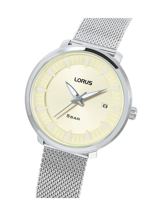 Lorus Кварцов Часовник С Метална Верижка Lorus Кварцов Часовник С Метална Верижка