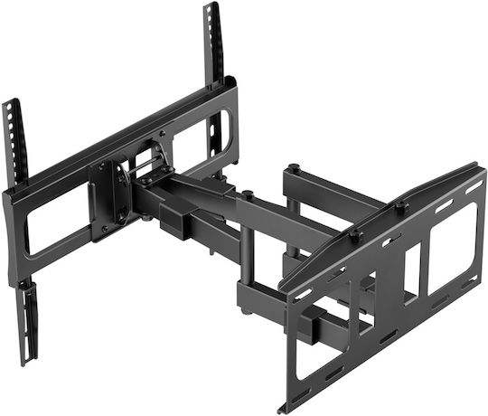 Cabletech UCH0198-3 Βάση Τηλεόρασης Τοίχου με Βραχίονα έως 80"