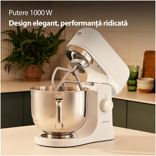 Kenwood Kmix Stand Mixer 1000W with Stainless Mixing Bowl 5lt