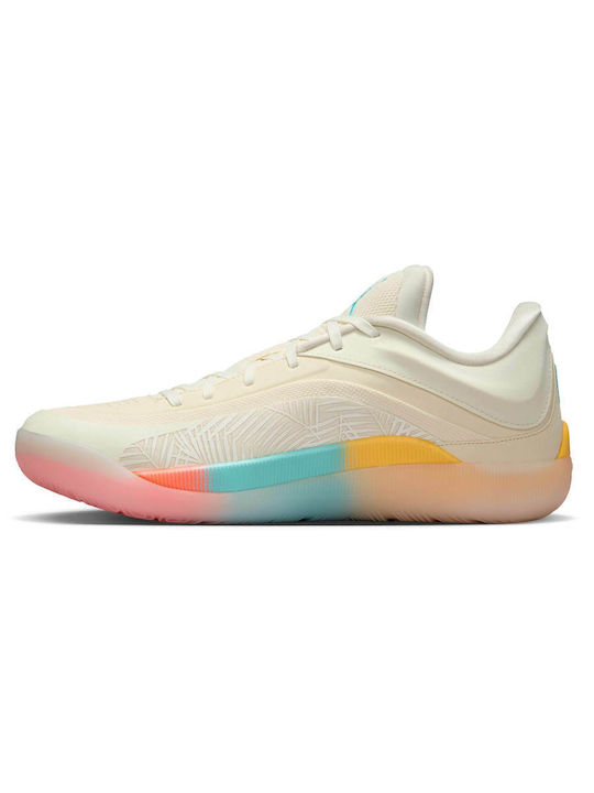 Zion 4 "Low Country" Χαμηλά Μπασκετικά Παπούτσια Sail / Coconut Milk / Multicolor