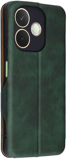 Techsuit Plus Brieftasche Silikon Grün (Oppo A5 Pro)