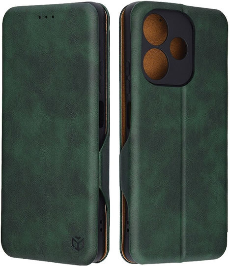 Techsuit Plus Brieftasche Silikon Grün (Oppo A5 Pro)