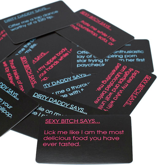 Bedroom Commands Card Game