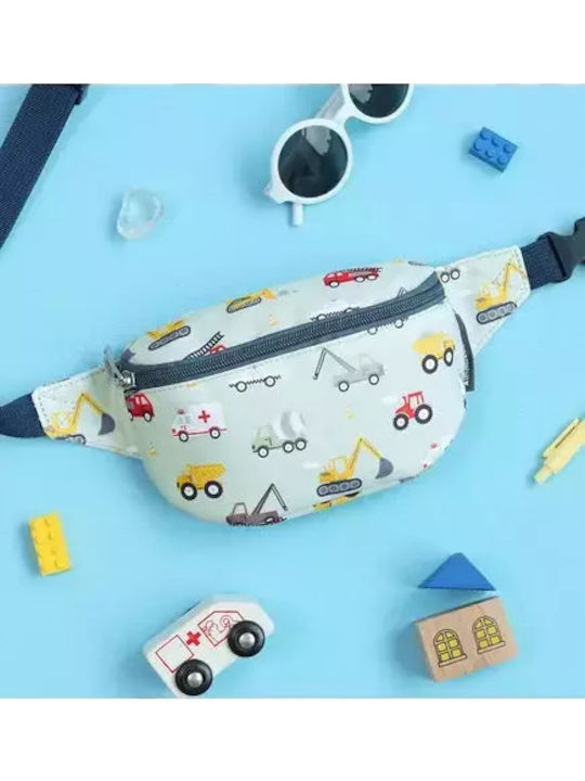 A Little Lovely Company Kids Waist Bag Blue 23cmx5cmx13cmcm