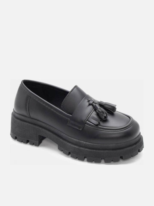 Γυναικεία Loafers σε Μαύρο Χρώμα
