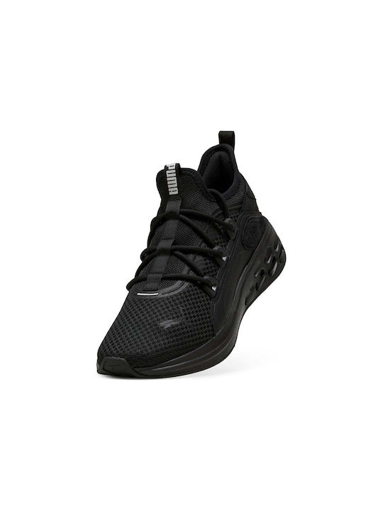 Frequence Street Ανδρικά Αθλητικά Παπούτσια Running Τριπλό Μαύρο