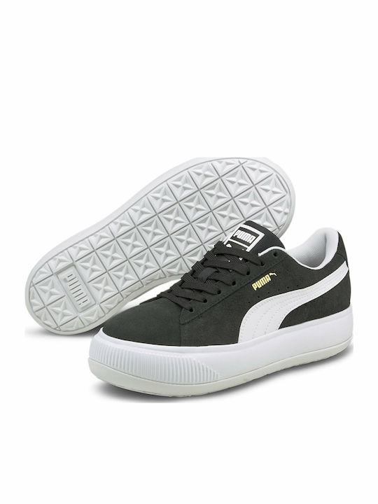 Mayu Γυναικεία Flatforms Sneakers Μαύρα