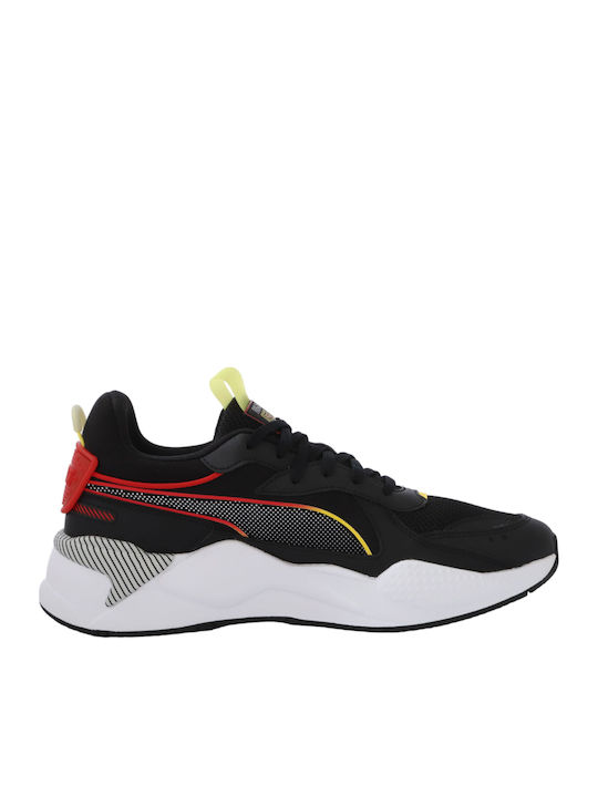 RS-X 3D Чънки Маратонки Puma Black / Puma Red