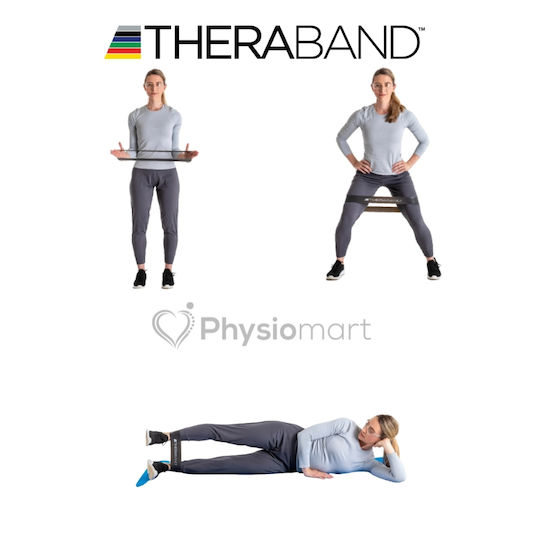 Thera-Band Mini Λάστιχο Γυμναστικής Loop Κίτρινο 0.305m