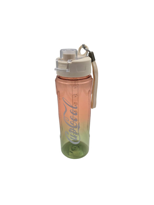 Uncle George Wasserflasche Kunststoff 800ml Weiß