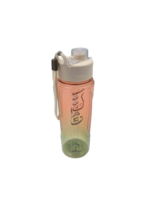 Uncle George Wasserflasche Kunststoff 800ml Weiß