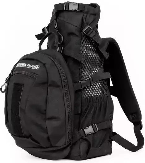 K9 Sport Sack Σακίδιο Πλάτης για Μεταφορά Σκύλου Γκρι