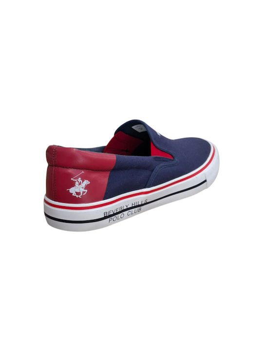 Men's Canvas Slip-Ons Blue