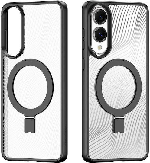 Dux Ducis Aimo Umschlag Rückseite Kunststoff / Silikon Schwarz (Galaxy S25 Edge)