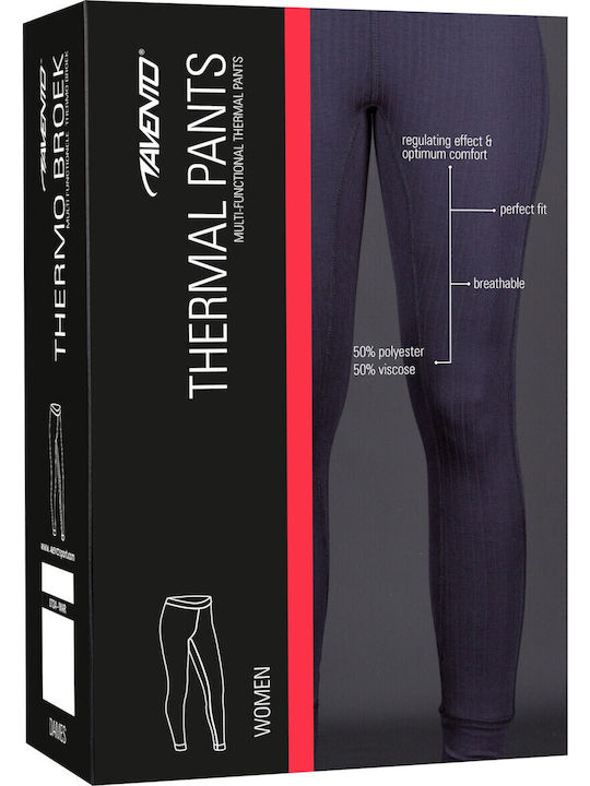 Avento Damen Thermo Hose Blau