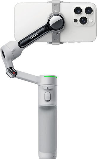 Insta360 Flow 2 Standard Bundle Phone Gimbal with 3 Axis Stabilization and 10 Operating Hours Gray