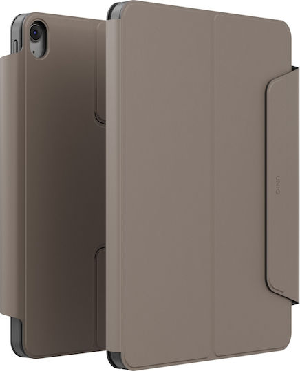 Uniq Rovus Snapmount Magnetic 360 Klappdeckel Drehbar Robust Gray (iPad 11 A16 (2025), iPad 10,9 10)