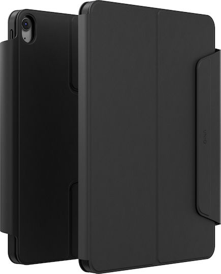 Uniq Rovus Snapmount Magnetic 360 Klappdeckel Drehbar Robust Schware (iPad Air 13" M2/M3 (2024/2025))