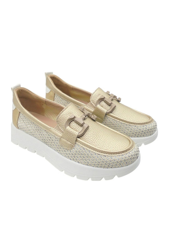 Herren Mokassins in Beige Farbe