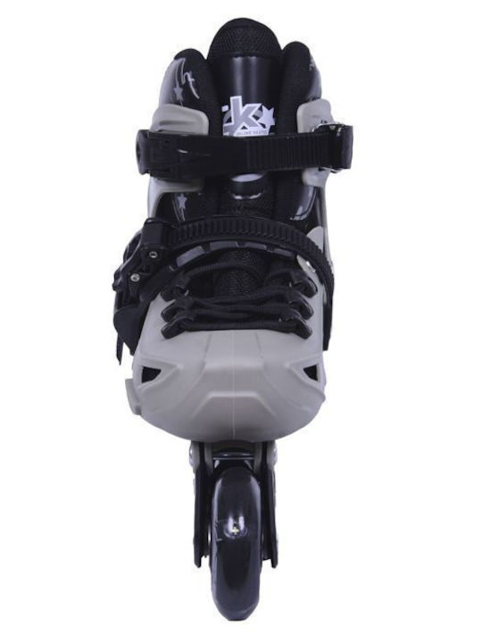 Αθλοπαιδιά Inline Αυξομειούμενα Rollers Γκρι Ενηλίκων/Παιδικά