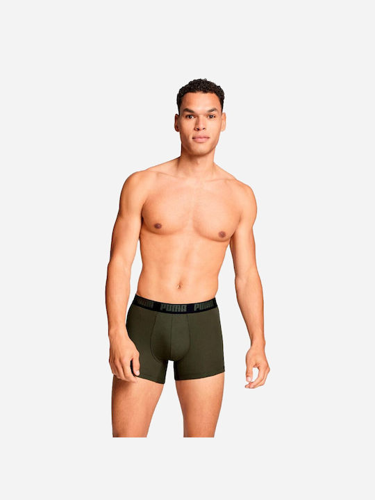 Everyday Basic Ανδρικά Μποξεράκια Λαδί 2Pack
