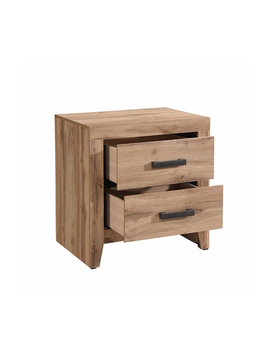 Nachttisch Solid Beige 58x41x62cm