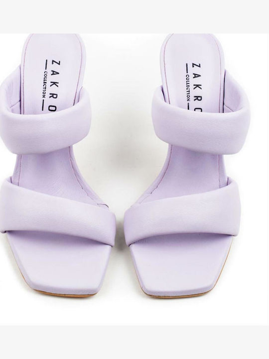 Leather Sandals Lila