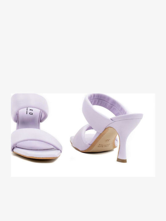 Leather Sandals Lila