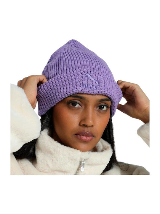 Classics Mid Fit Beanie Unisex Căciulă Tricotat în culoarea Violet