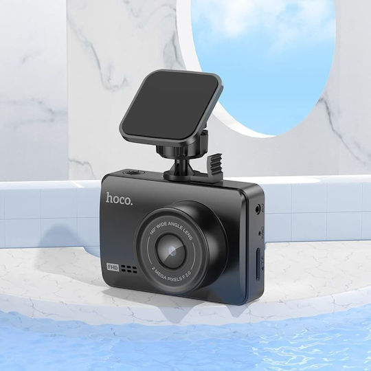 Hoco Κάμερα DVR Αυτοκινήτου 1080P με Οθόνη 1" Wi-Fi