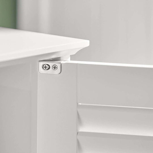 SoBuy Waschtisch ohne Waschbecken L60xB58xH35cm White