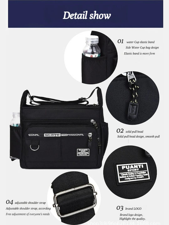 Men's Bag Shoulder / Crossbody Black