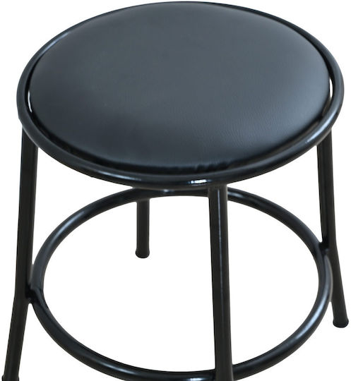 Scaune Bucătărie Metal Negru 40x40x45buc