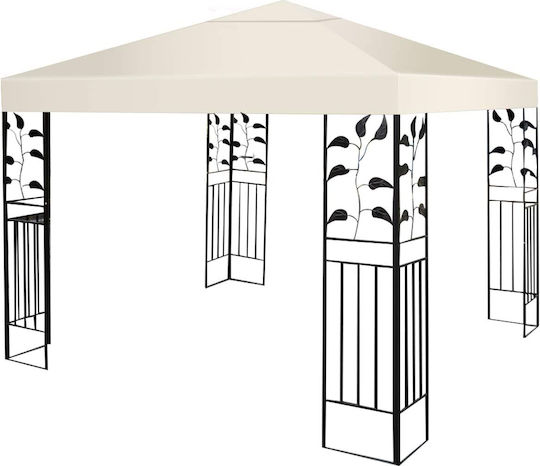 Costway Awning fabric Beige 3x3m