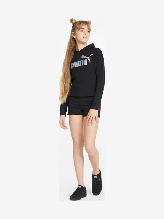 Kids' Athletic Shorts/Bermudas Ess+ Black