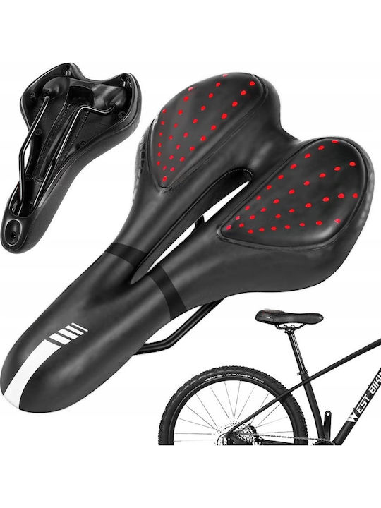 Șa De Bicicletă Neagră 270 x 160 mm