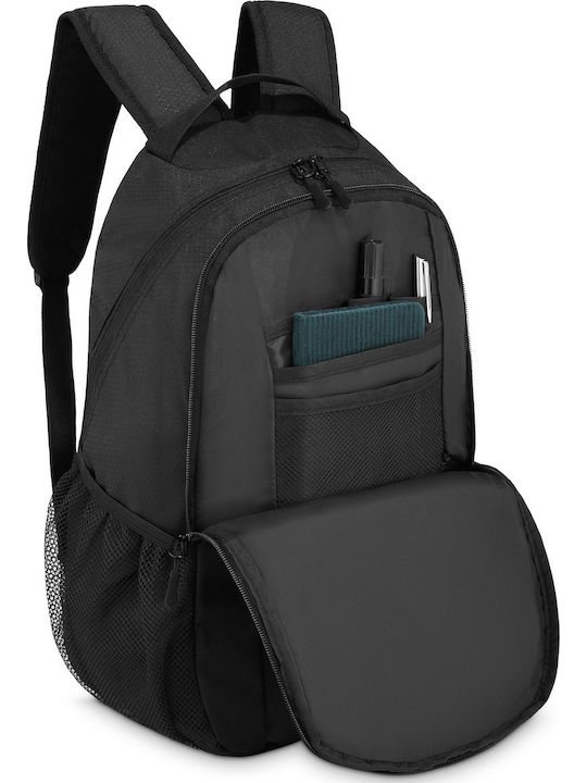 Rucsac Urban Zagatto Zg699 Compatibil Laptop Nylon Poliester 48x32x17 Cm Negru