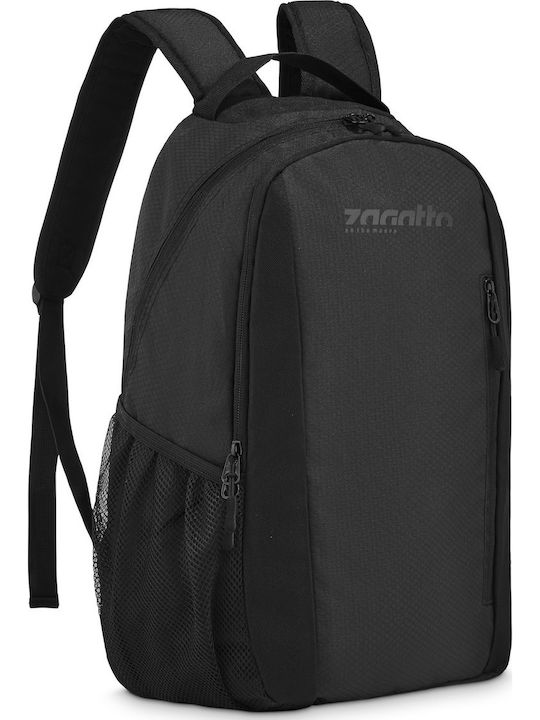 Rucsac Urban Zagatto Zg699 Compatibil Laptop Nylon Poliester 48x32x17 Cm Negru