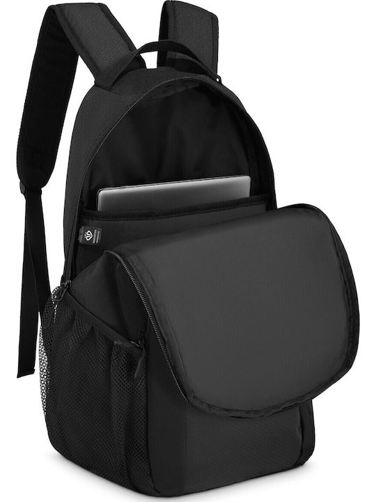 Rucsac Urban Zagatto Zg699 Compatibil Laptop Nylon Poliester 48x32x17 Cm Negru