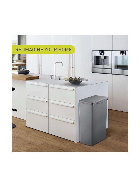 Eko Waste Bin Waste Plastic with Photocell Gray 20lt 1pcs